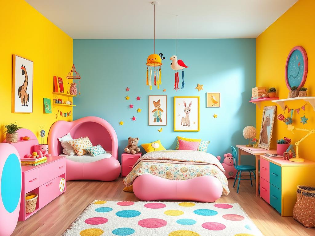 colorful kids room ideas