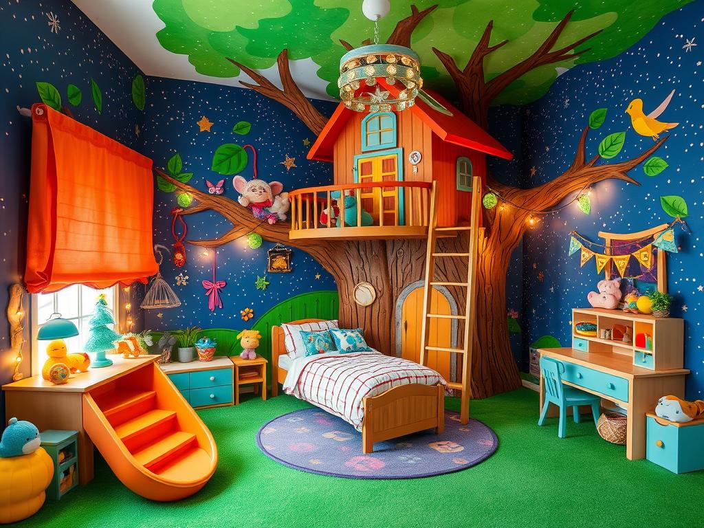 unique kids room themes 2025