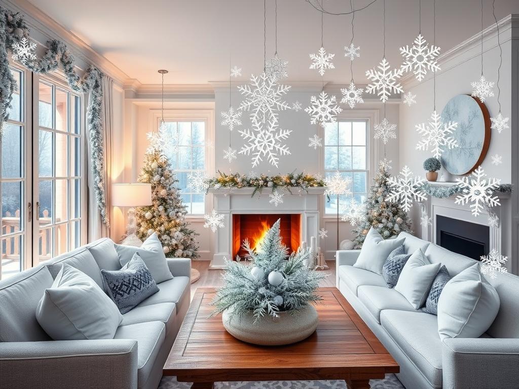 15 snowflake decor ideas