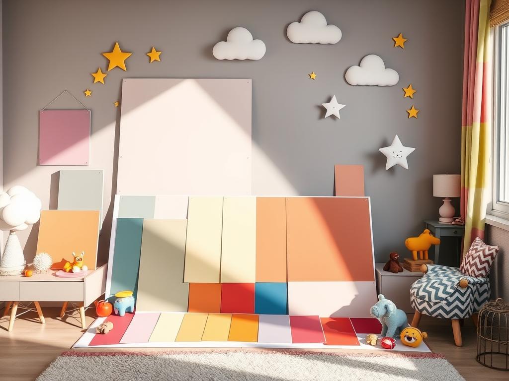 Color Palette for Kids Rooms