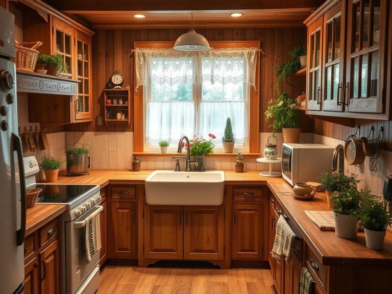 Cottage-style kitchen designs