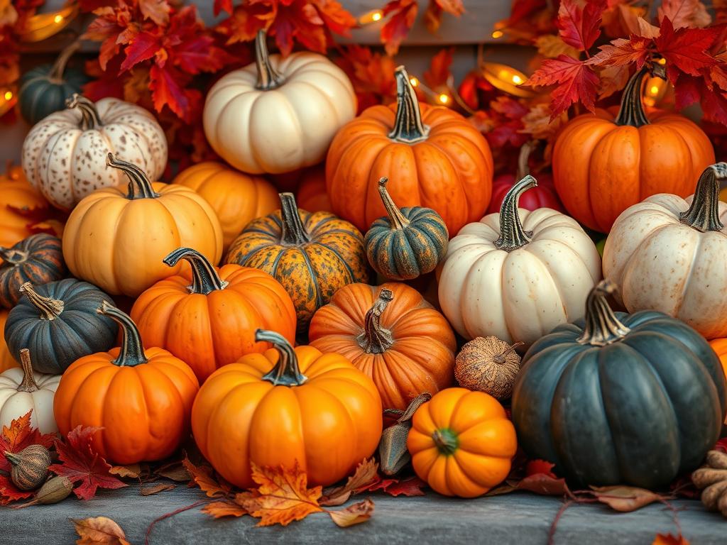 Festive pumpkins