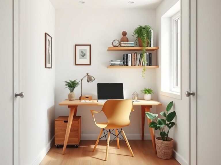 How to Create the Perfect Small Home Office on a Budget