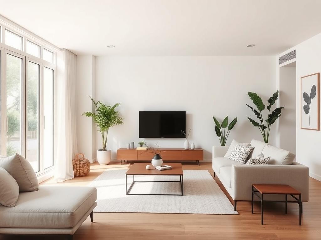 Minimalist living room decor