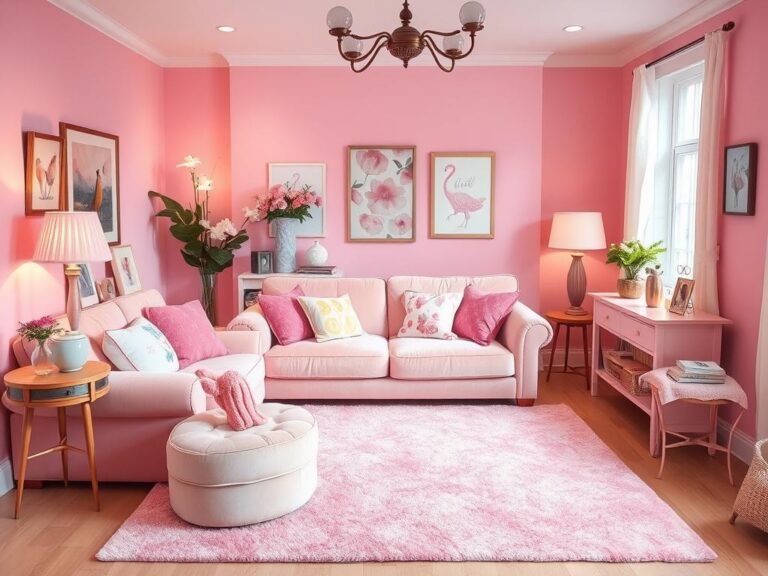 Pink Home Decor for a Fun and Feminine Look in Any Room