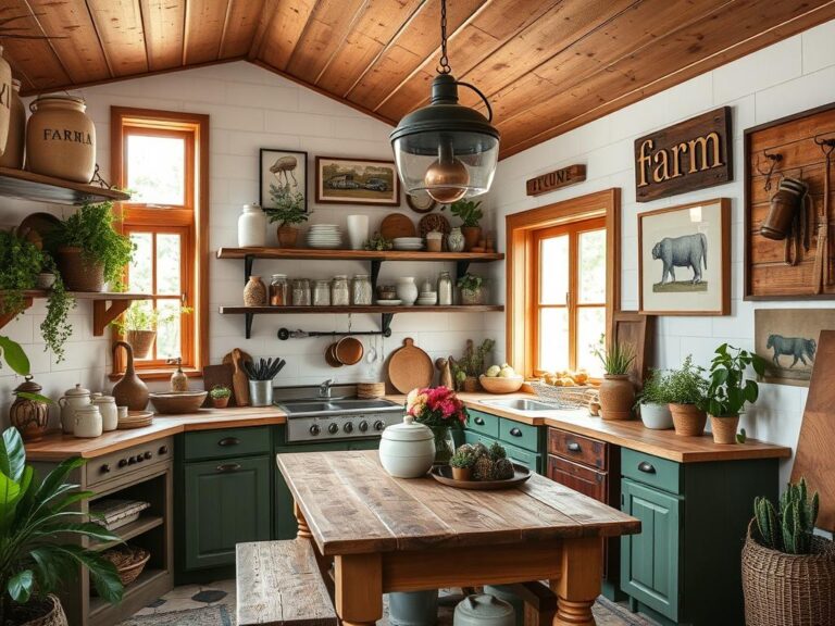 Rustic kitchen decor