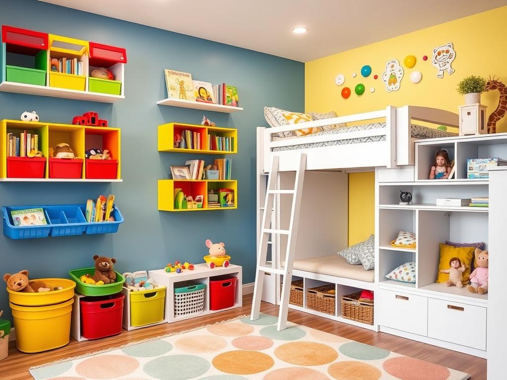 Storage Solutions for Kids' Rooms