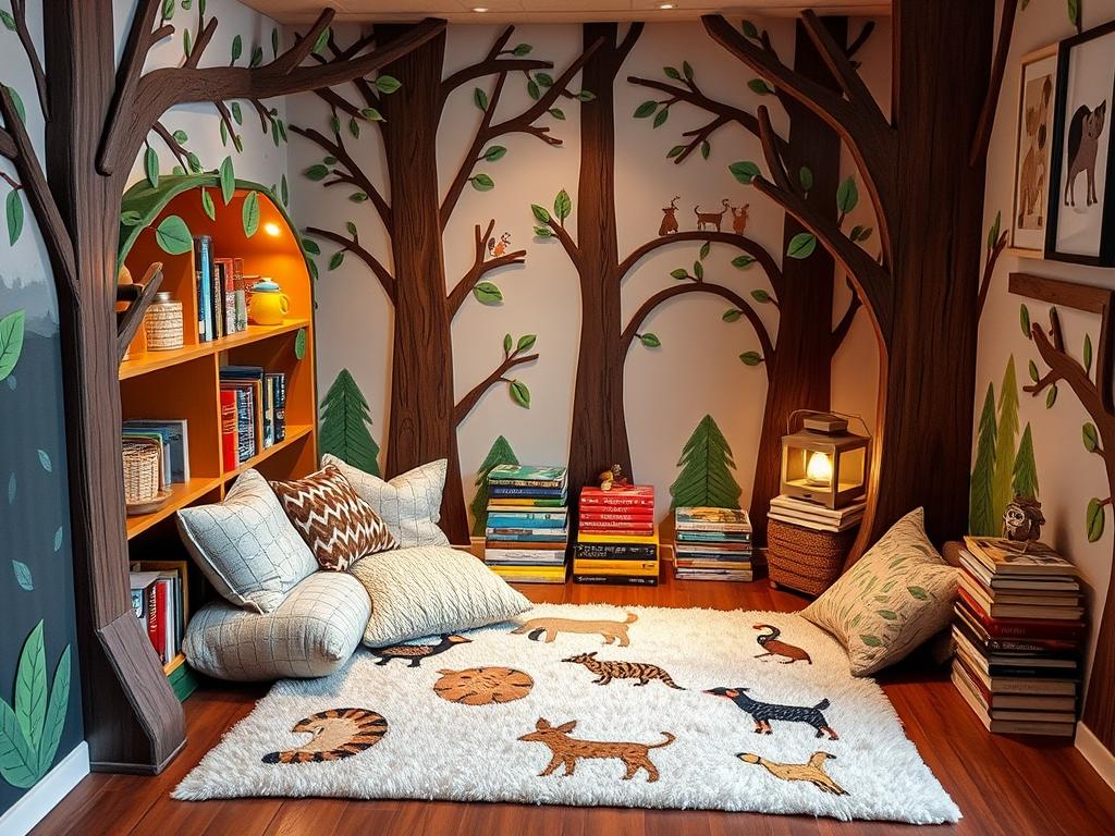 Themed book nook