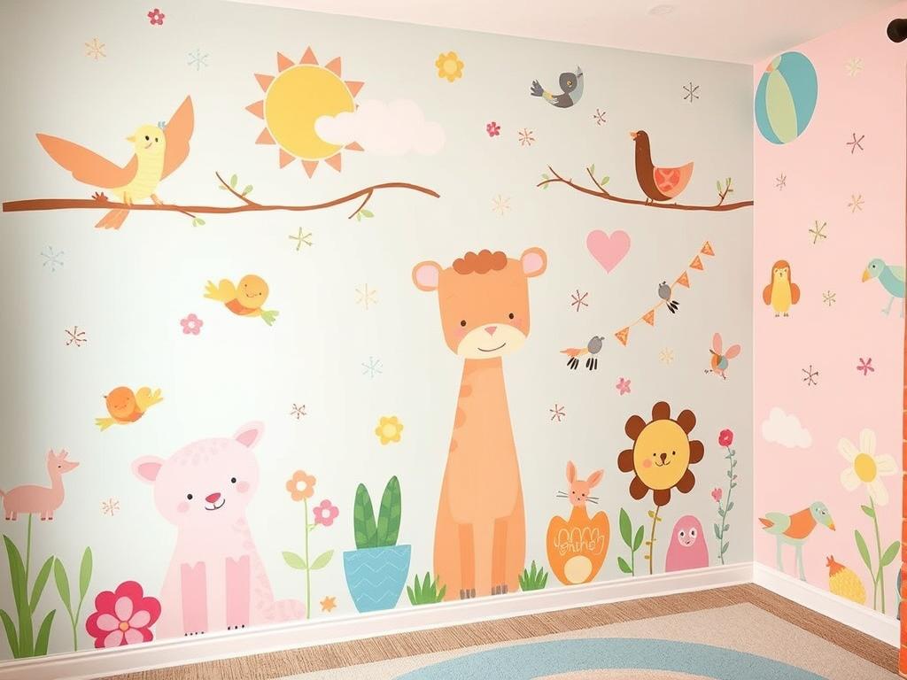 Toddler Room Mural Pricing