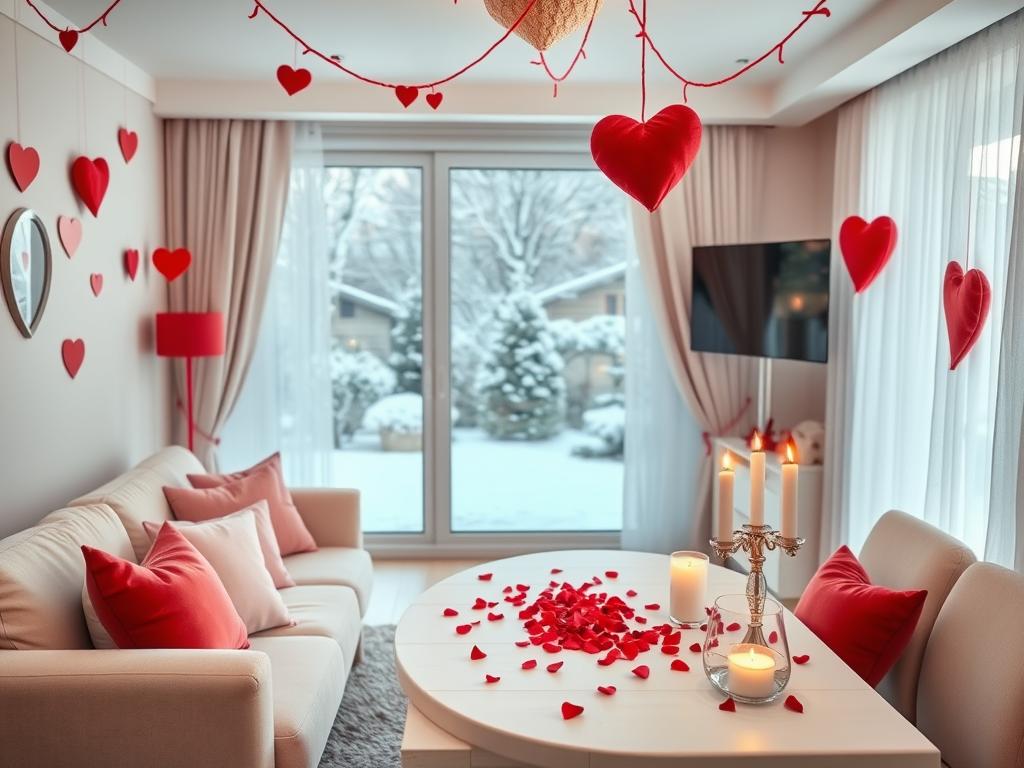 Valentine holiday home decor ideas