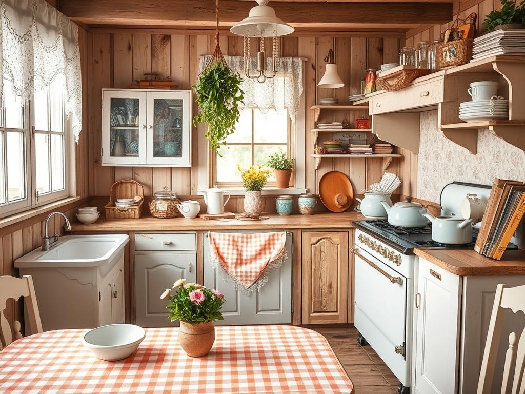 Vintage Country Kitchen Decor