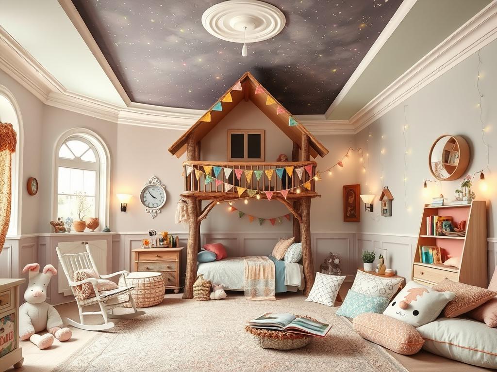 Whimsical Children's Bedroom