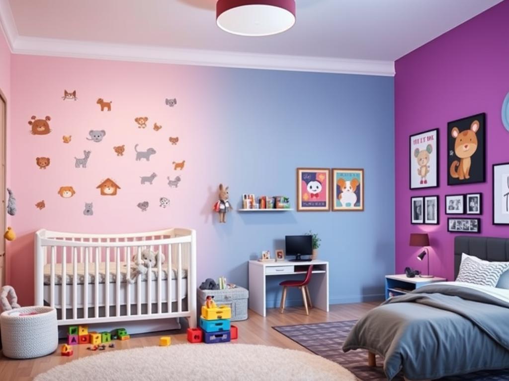 age-appropriate room themes