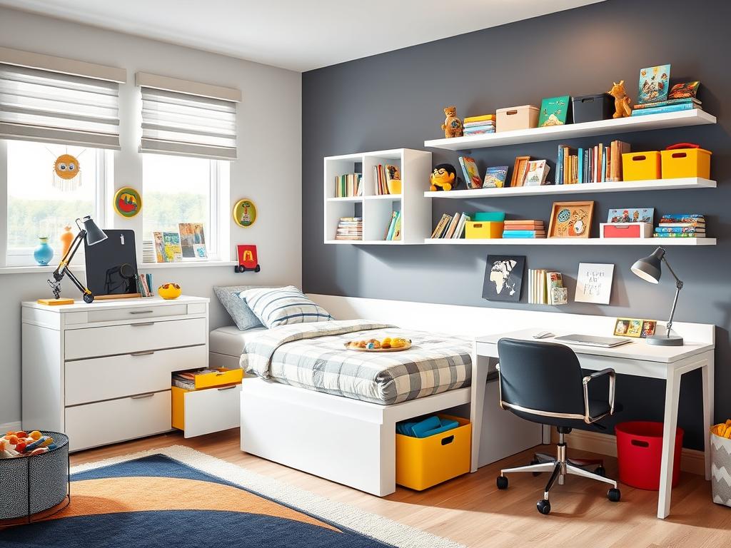 boys bedroom furniture innovative storage solutions