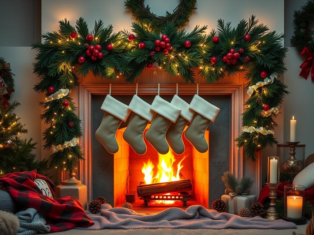 christmas fireplace decor essentials