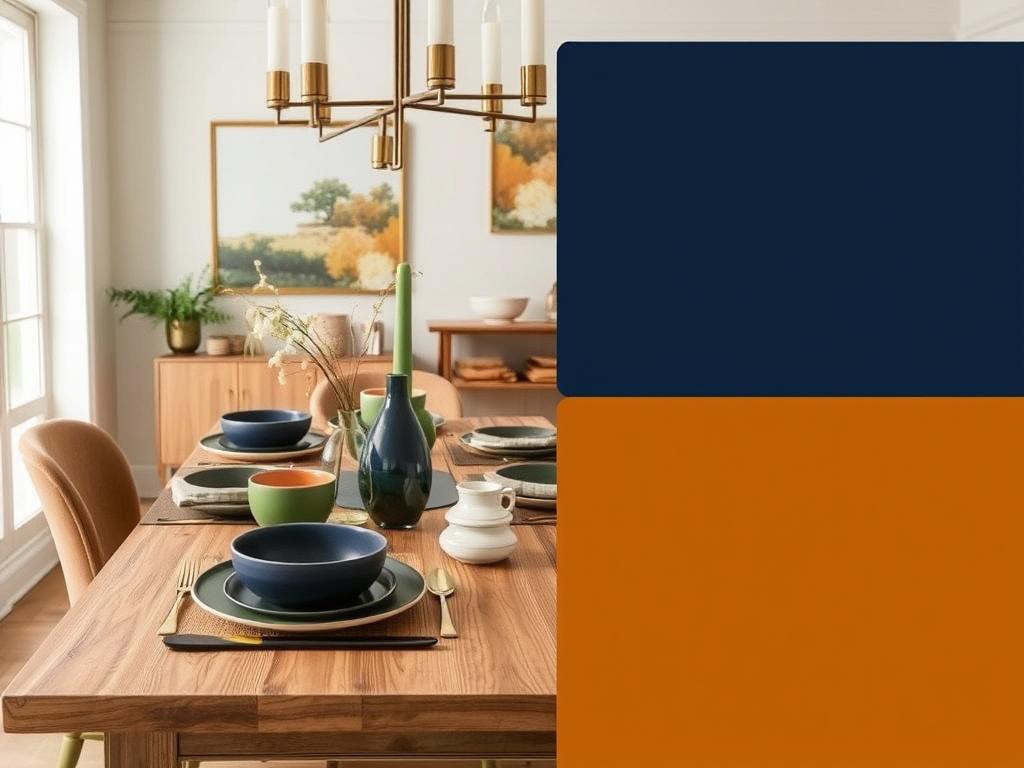 color palette for dining room decor