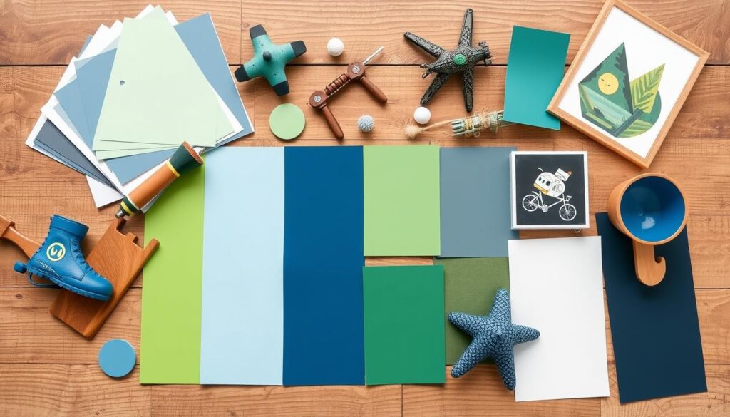 color palettes for boys' rooms