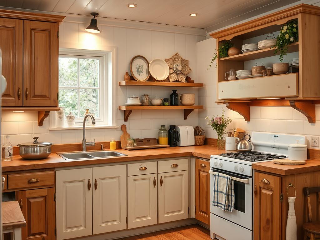 cottage kitchen cabinets