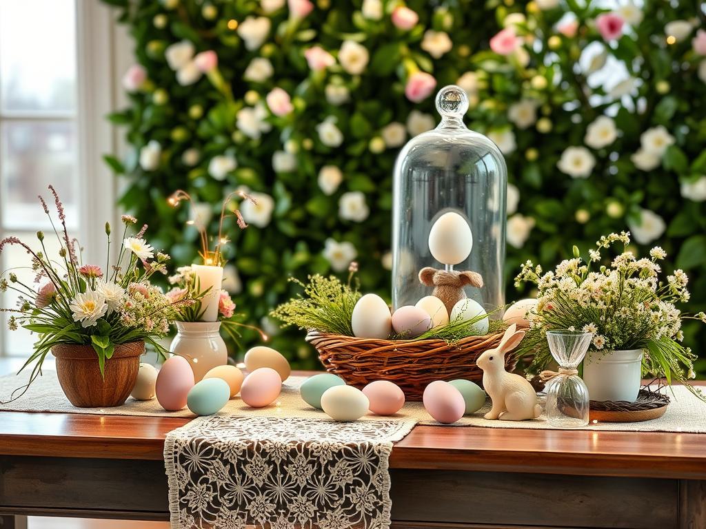 diy easter table display