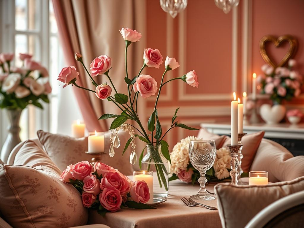 elegant Valentine decor