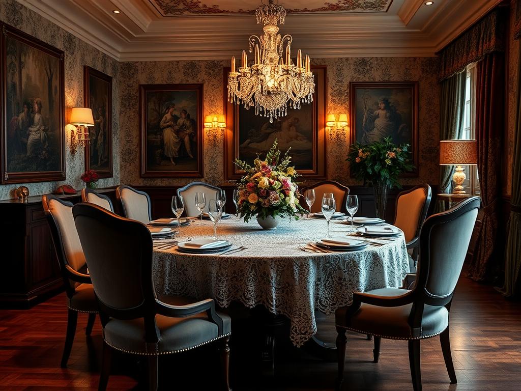 elegant dining room