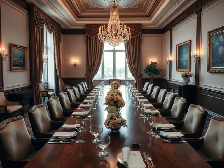 elegant dining room