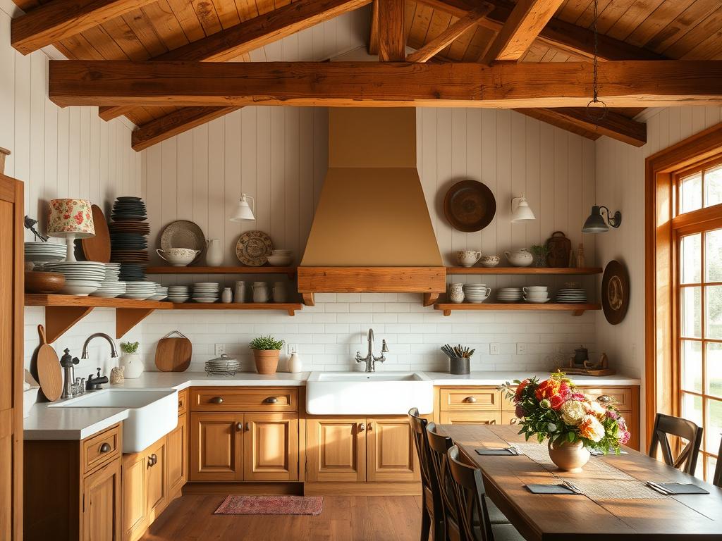 farmhouse kitchen style