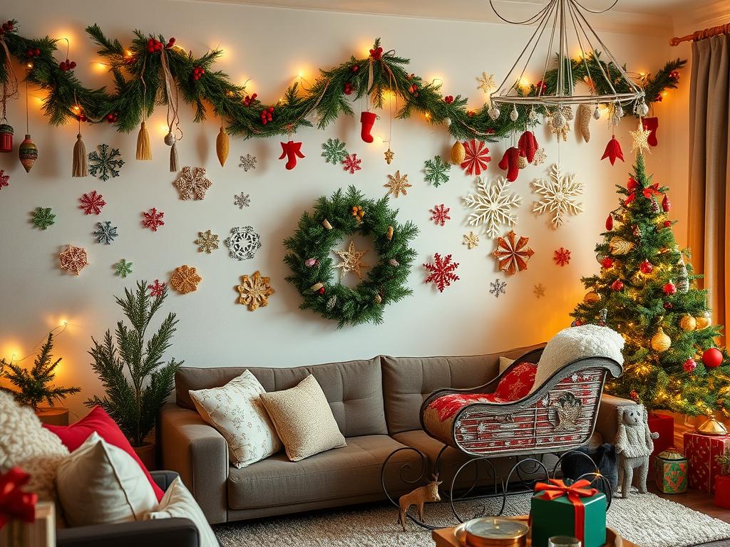 festive wall decor