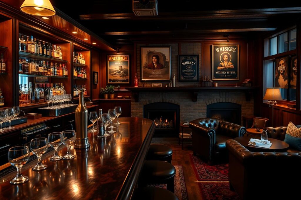 functional whiskey lounge