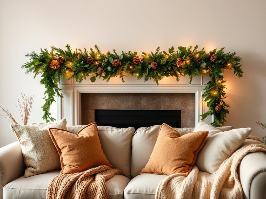 garland styling cozy garlands decorations for living room