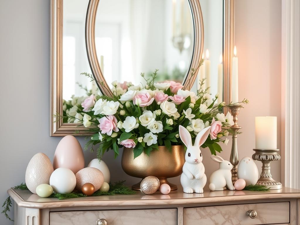 incorporating easter home accents