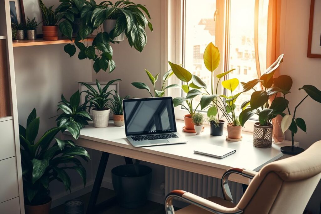 indoor plants for home office