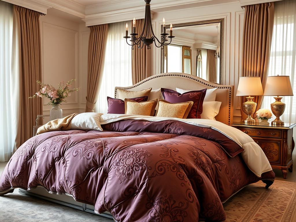 luxurious bedding set