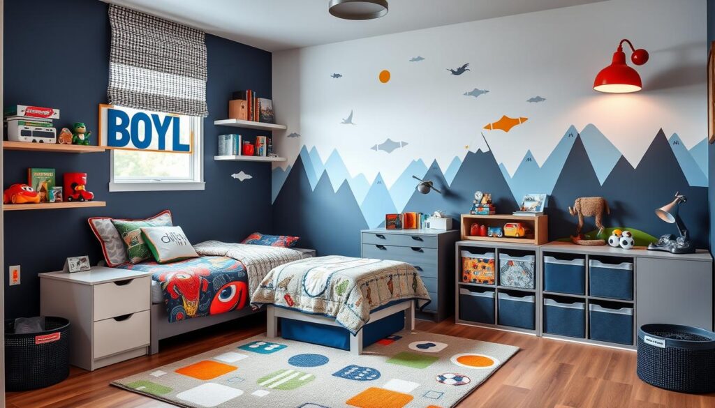 personalized decor for boys' rooms