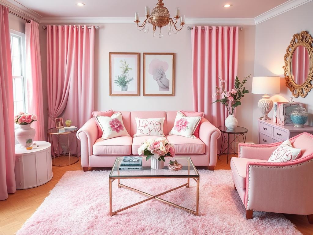 pink decor ideas