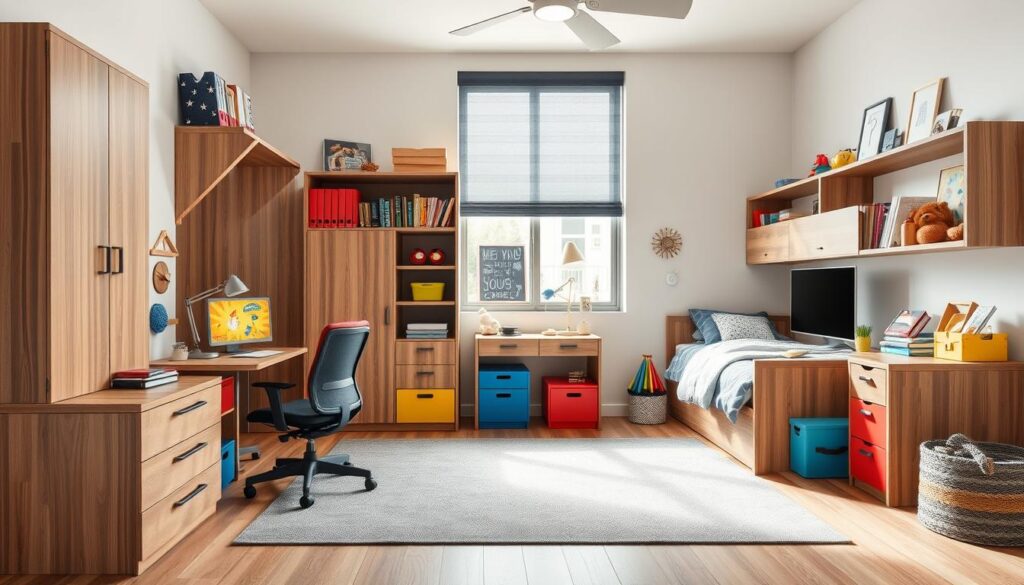 right furniture for boys' rooms