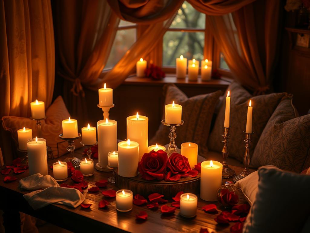 romantic candles