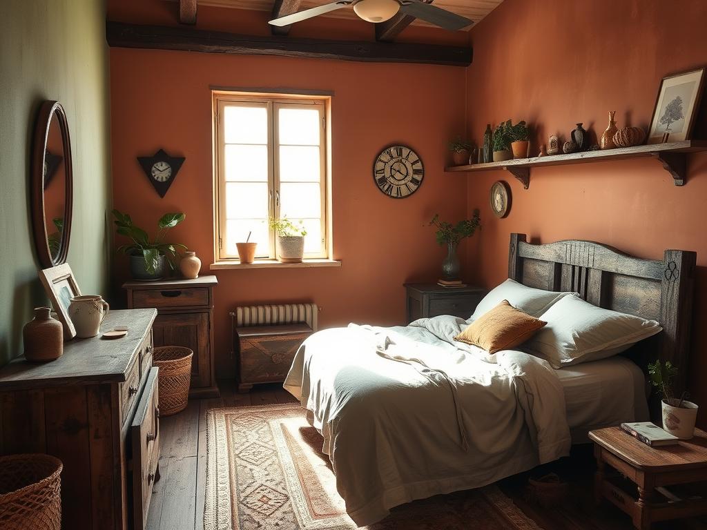 rustic bedroom ideas for small rooms