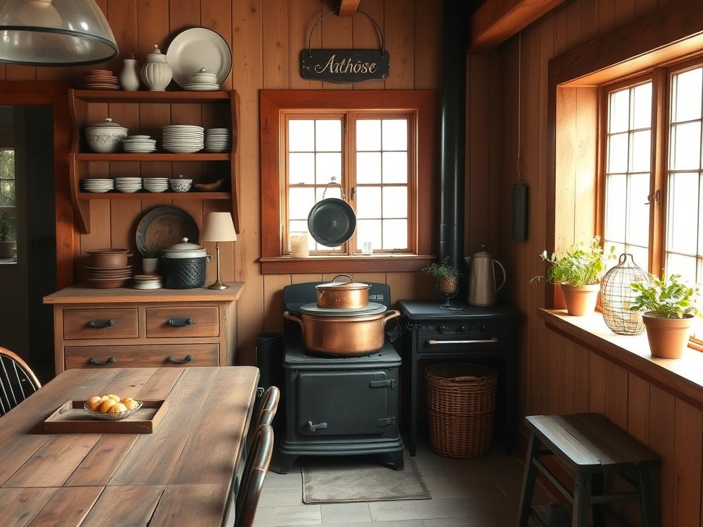 rustic kitchen decor