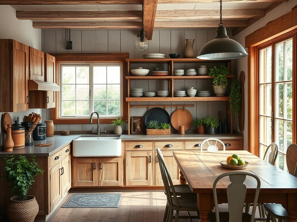 rustic kitchen decor