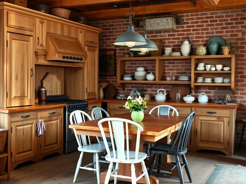 rustic kitchen furniture