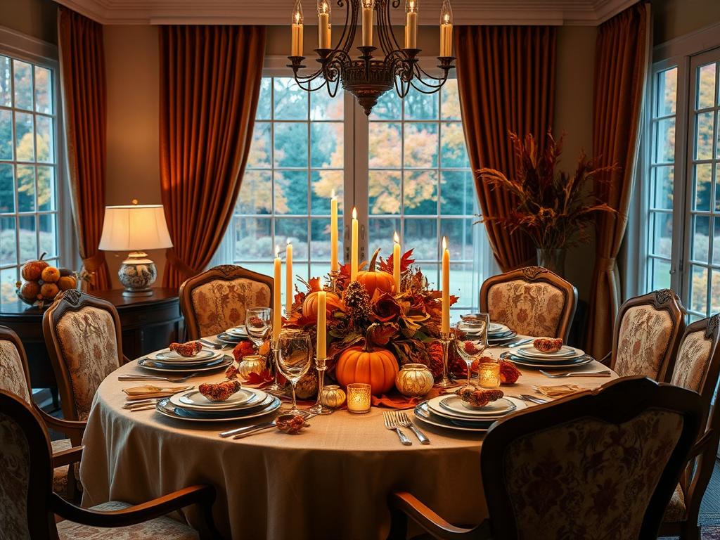 seasonal decor elegant dining room vibrant dining experience