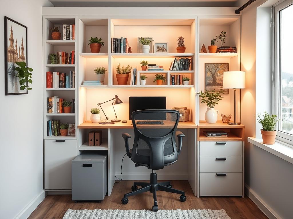 small space office design