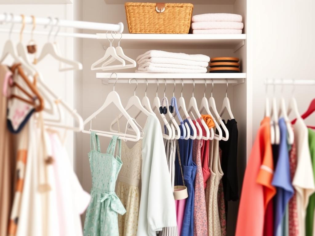 specialty hangers for efficient closet organization