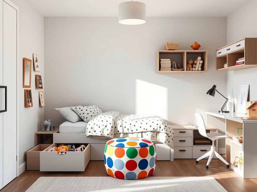 storage solutions for kids rooms