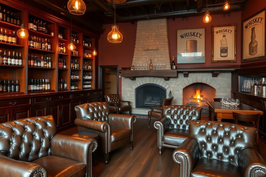 unique whiskey lounge ideas