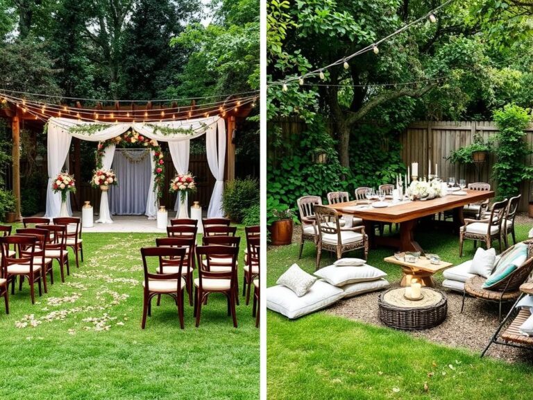 Backyard wedding dos and dont's