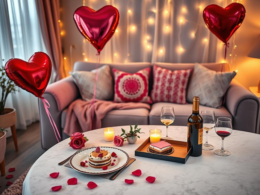 at home valentines day ideas for him