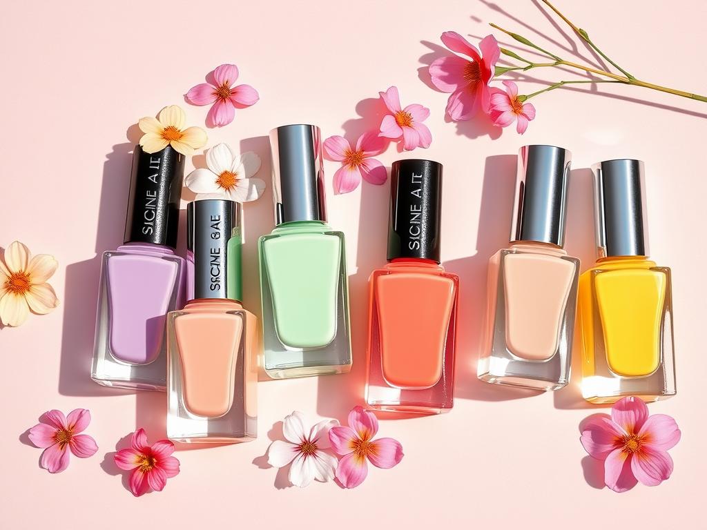 fresh nail polish shades for spring 2025