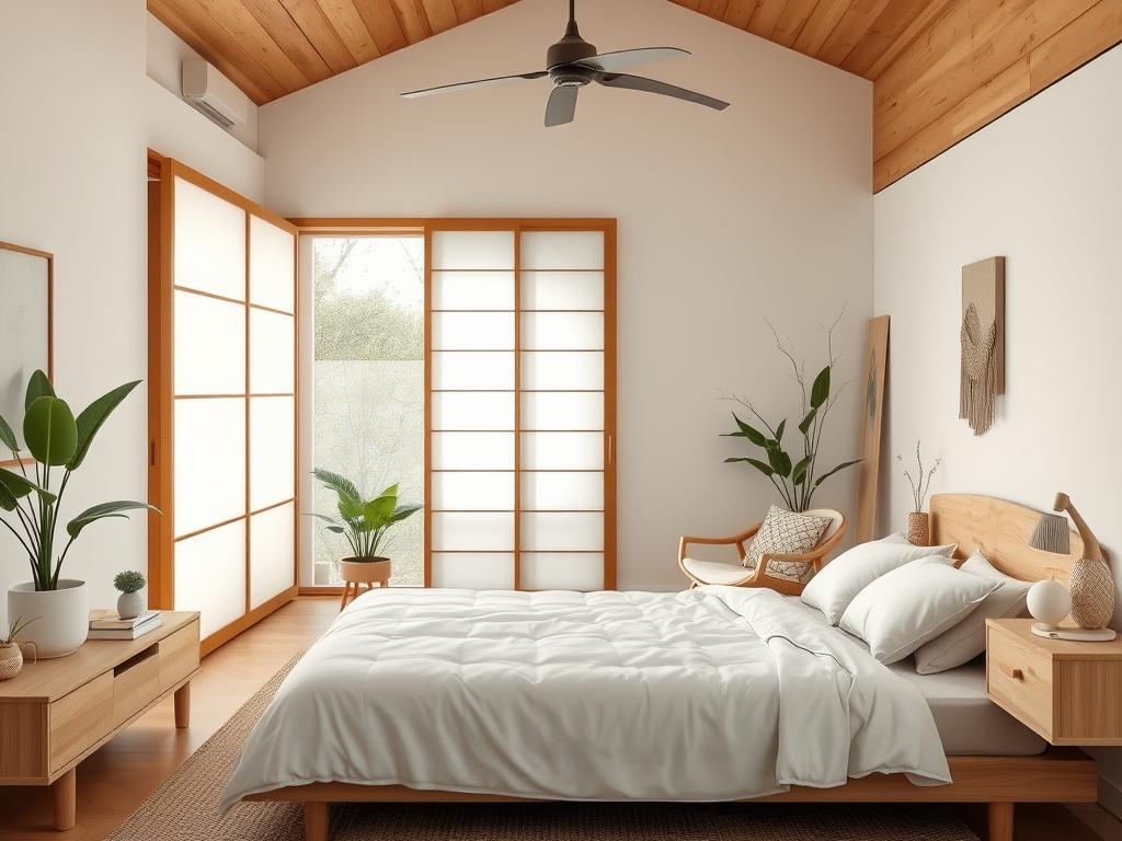 japandi bedroom design